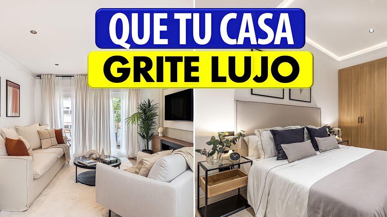 Cómo crear un ambiente de lujo en tu hogar con pequeños cambios