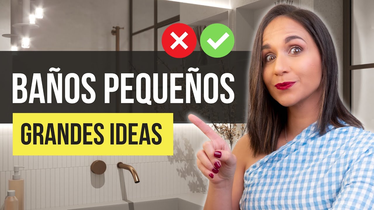 Cómo diseñar un baño pequeño para que parezca más grande