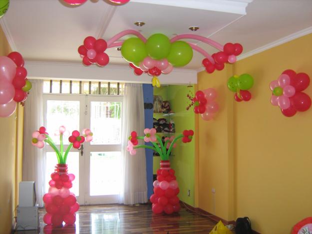 Decoracion de fiestas con globos