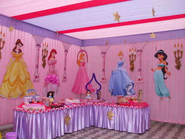 Decoracion de fiestas infantiles de princesas