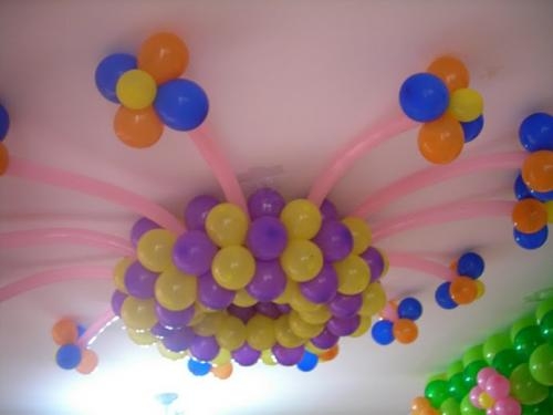 Decoración de fiestas con globos
