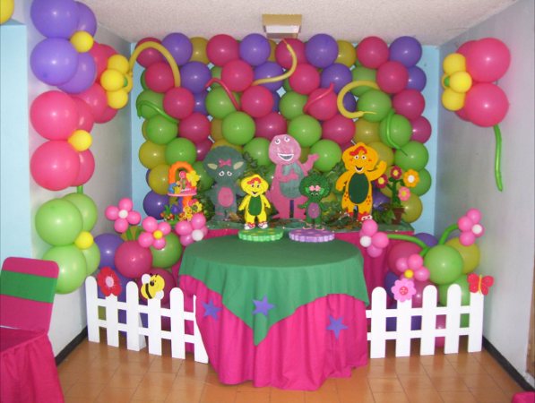 Decoración de fiestas infantiles con globos