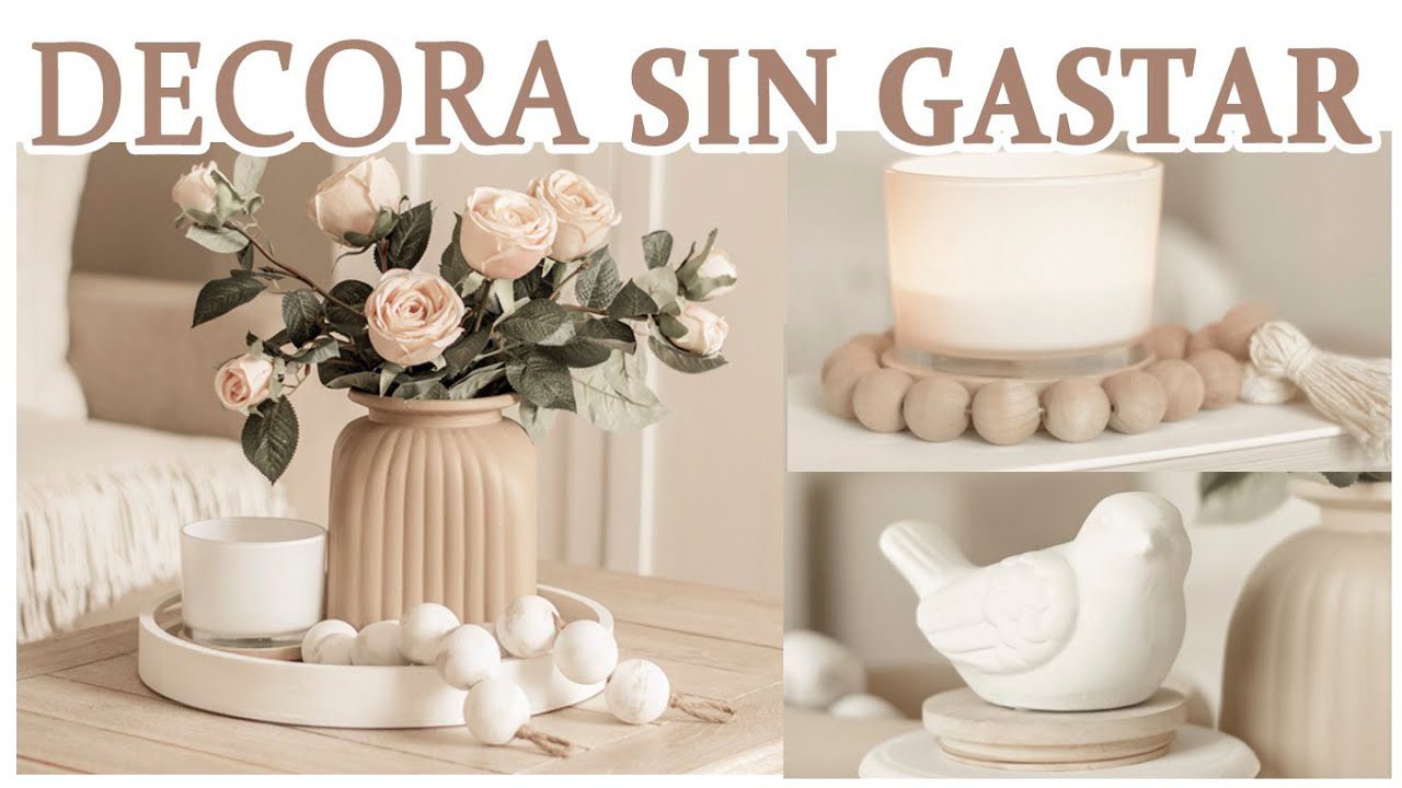 Ideas para renovar la decoración de tu hogar con DIY