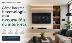 análisis detallado sobre Cómo integrar la tecnología en la decoración de interiores