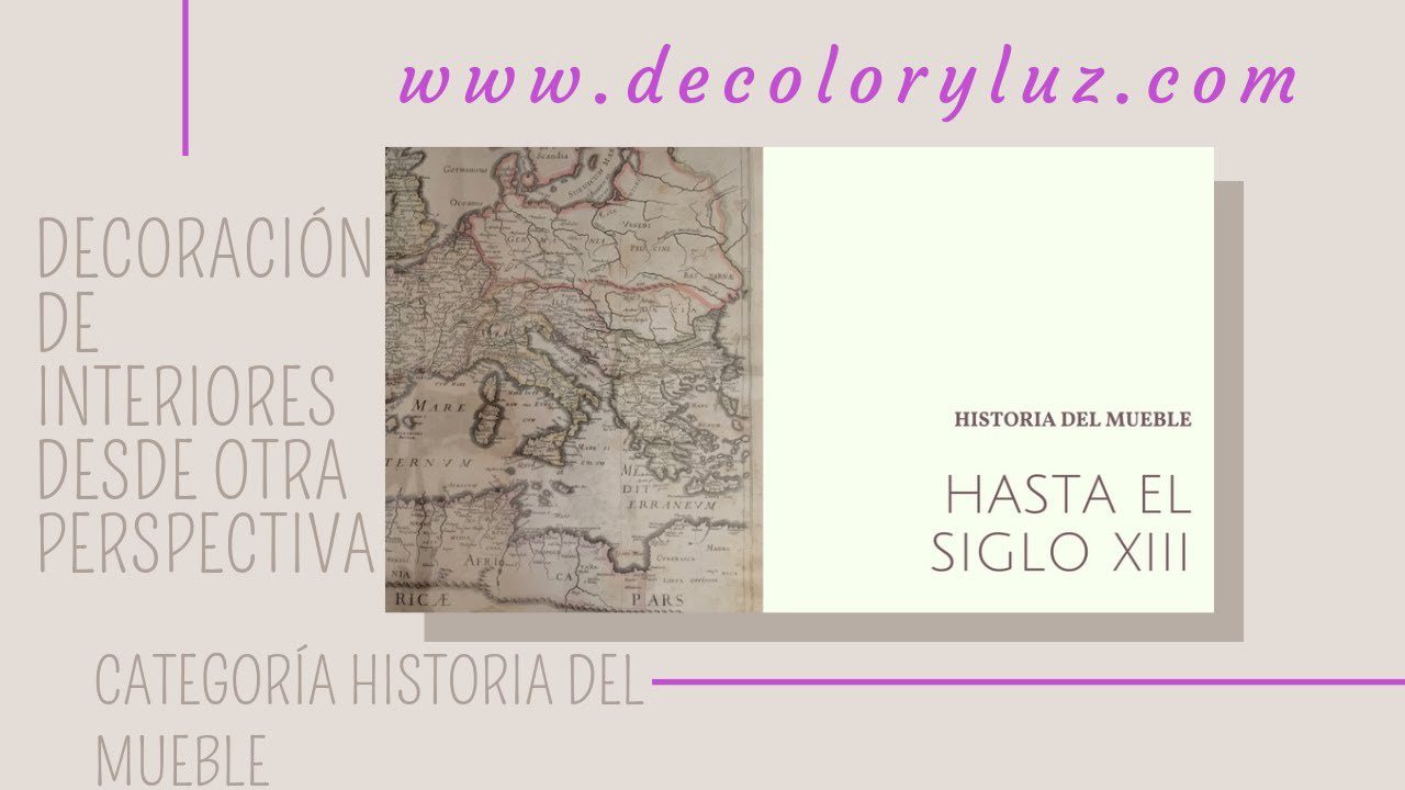 cómo conocer la historia de la decoración de interiores Cómo decorar con muebles reciclados y sostenibles