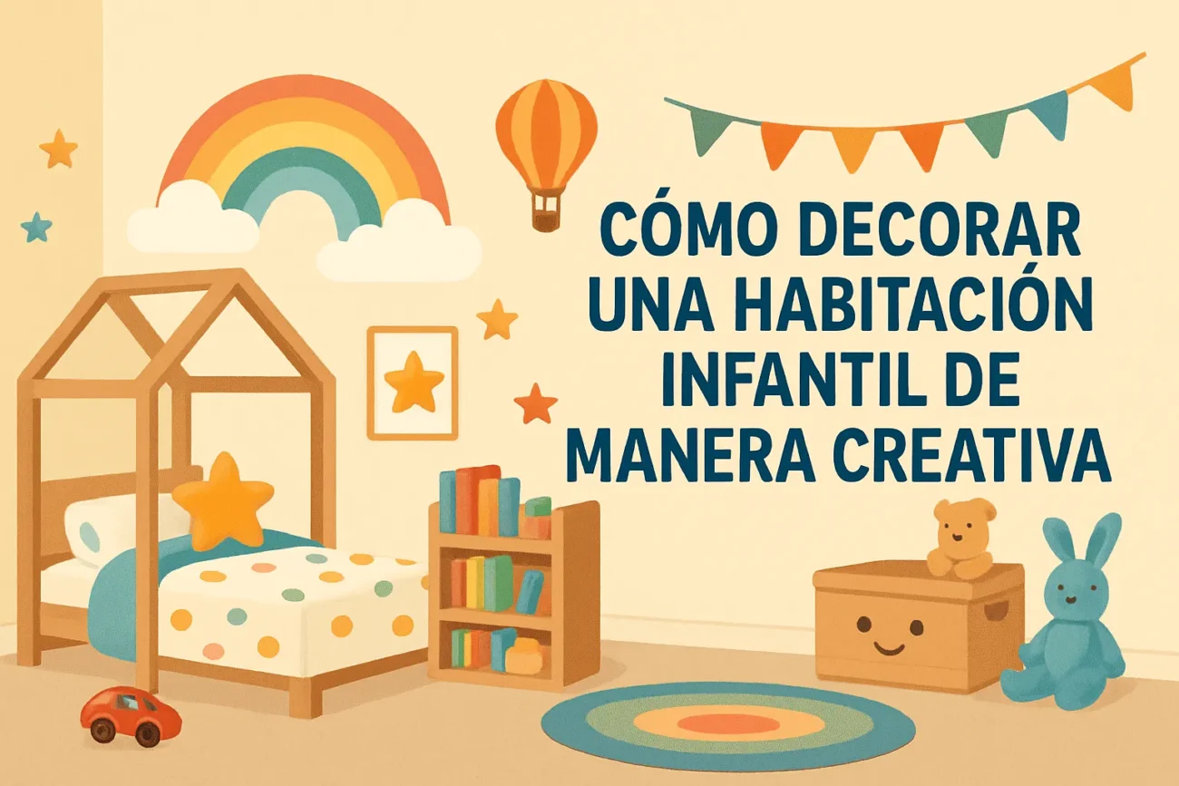 cómo decorar Cómo decorar una habitación infantil de manera creativa