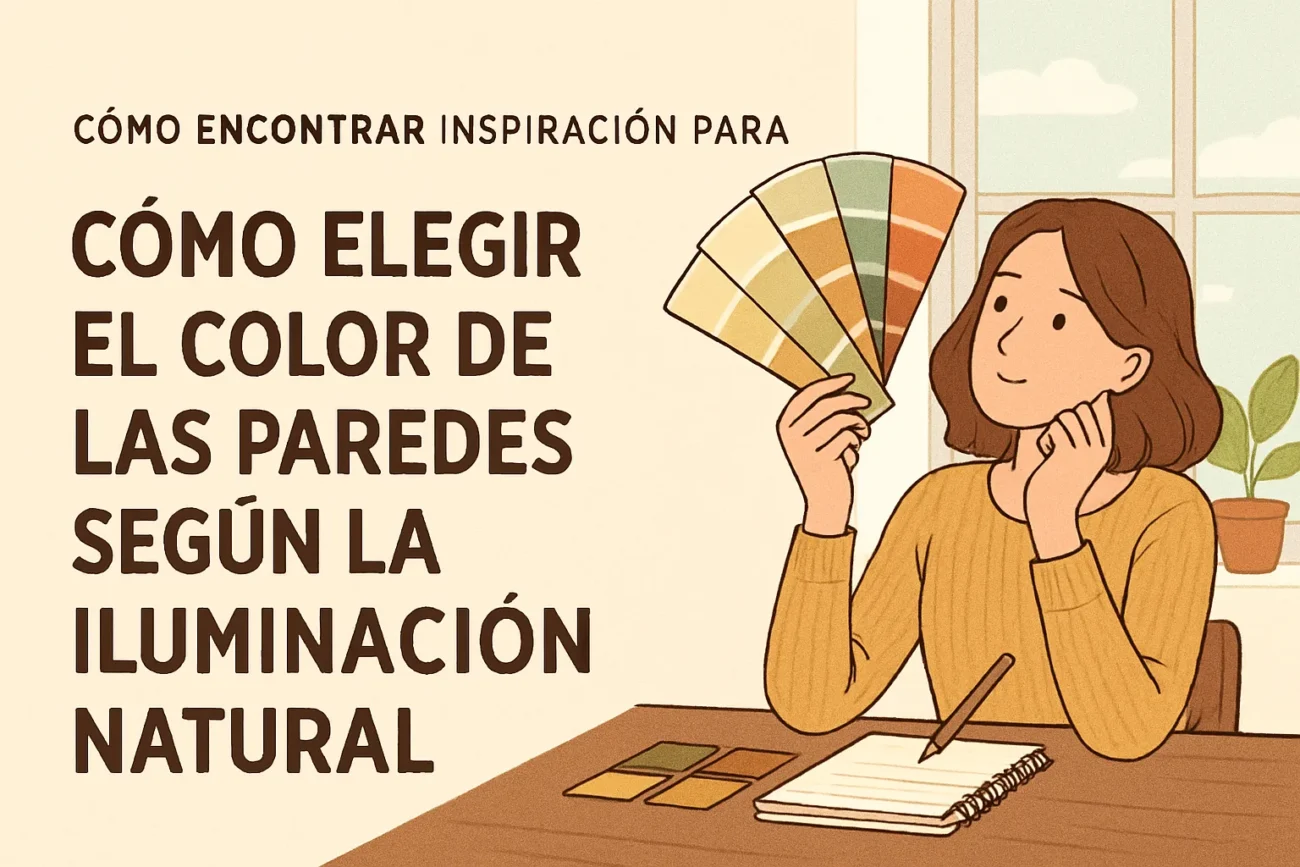 cómo encontrar inspiración para Cómo elegir el color de las paredes según la iluminación natural