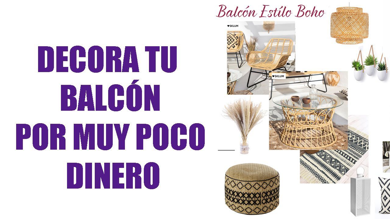 cómo medir el impacto de la decoración en el ambiente Cómo decorar un balcón pequeño con poco presupuesto