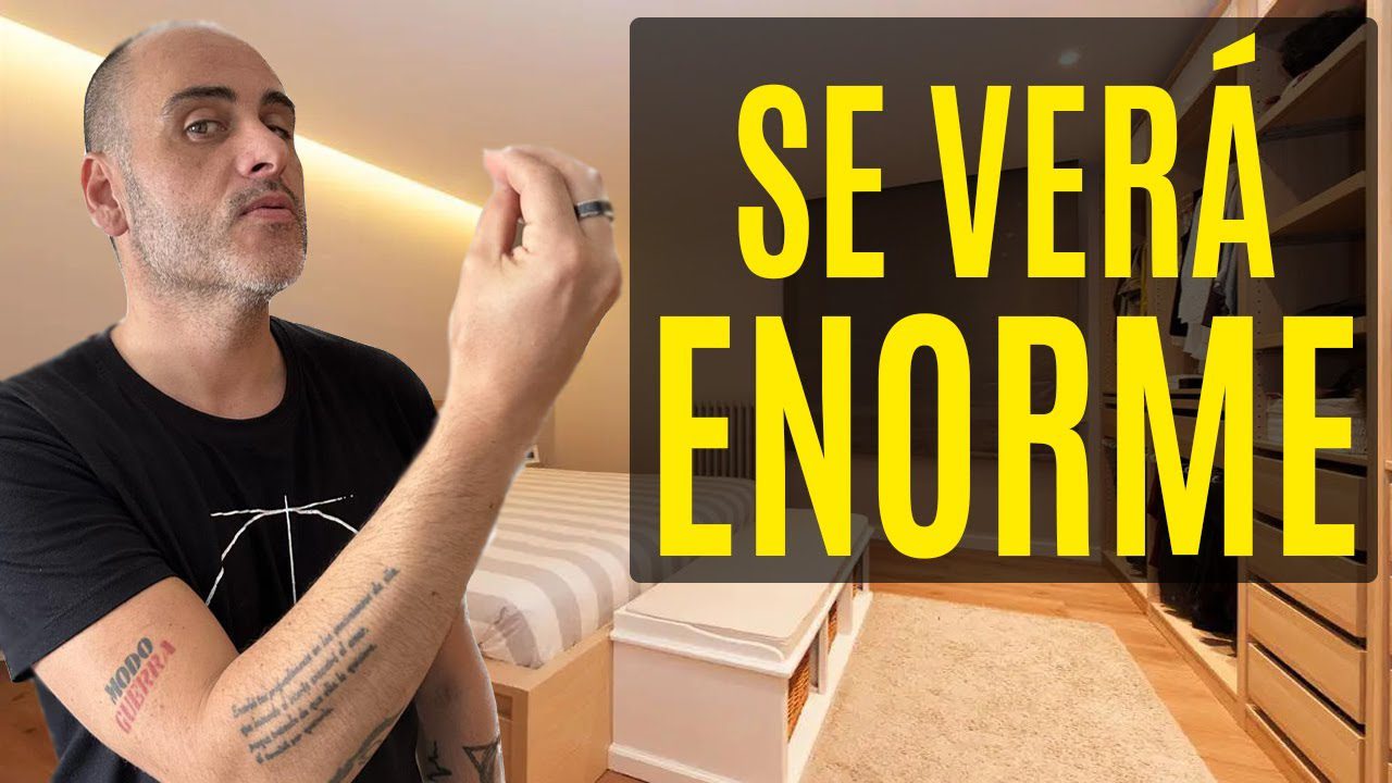 cómo mejorar la distribución en Cómo hacer que una habitación parezca más alta con trucos de decoración