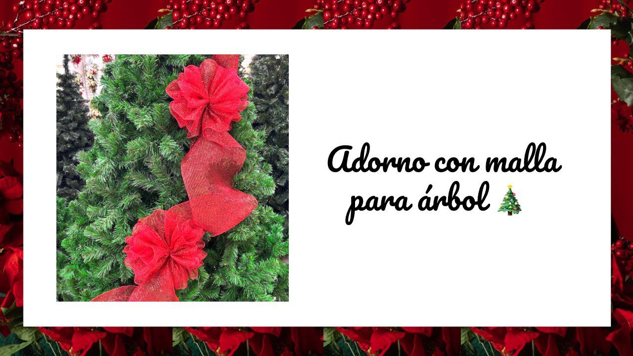 decoración en Malla