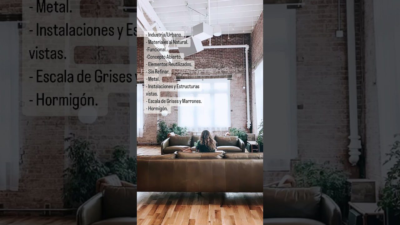 factores clave en Cómo lograr un estilo industrial con trucos de decoración