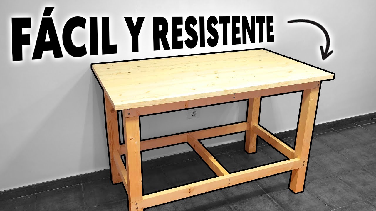 mesa de madera de trabajo