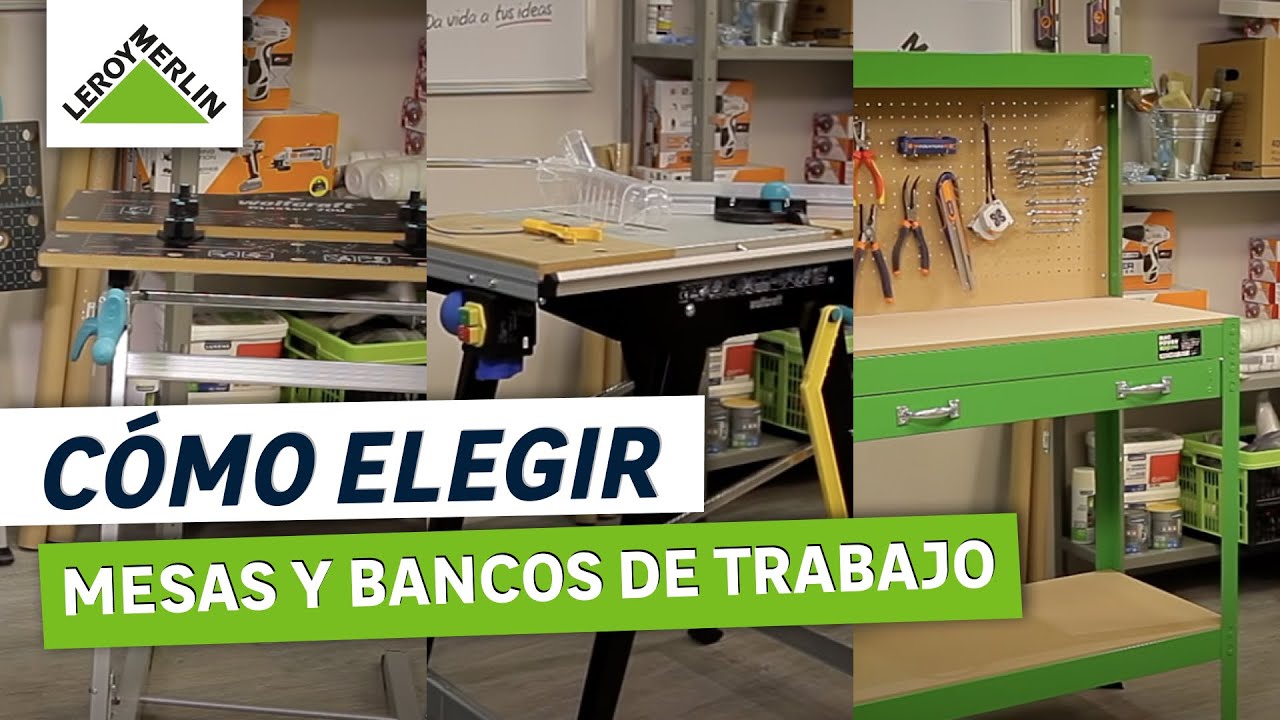 mesa de trabajo leroy merlin