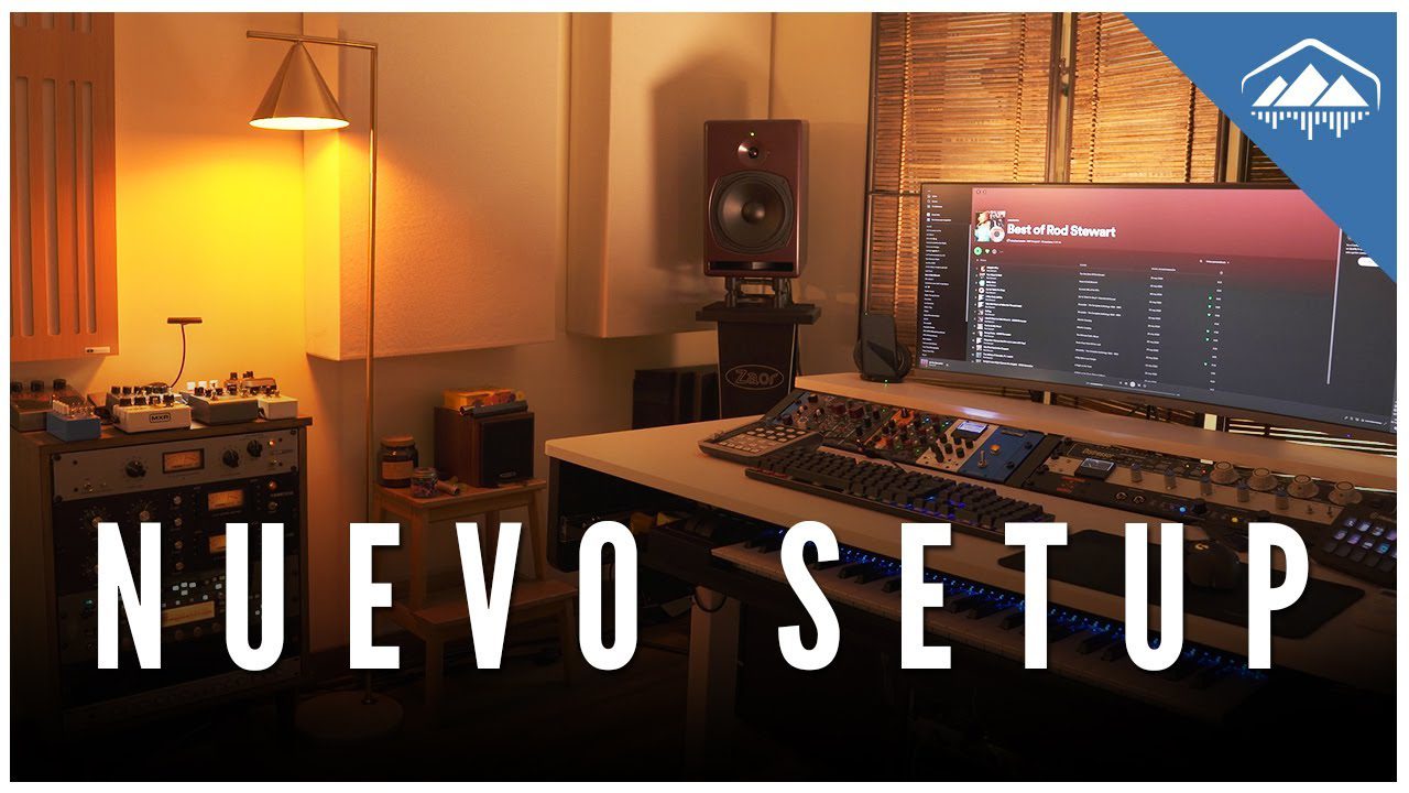 mesa estudio de grabación