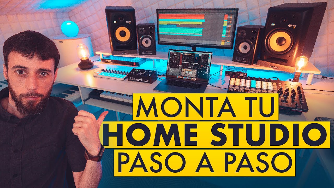 mesa estudio grabación
