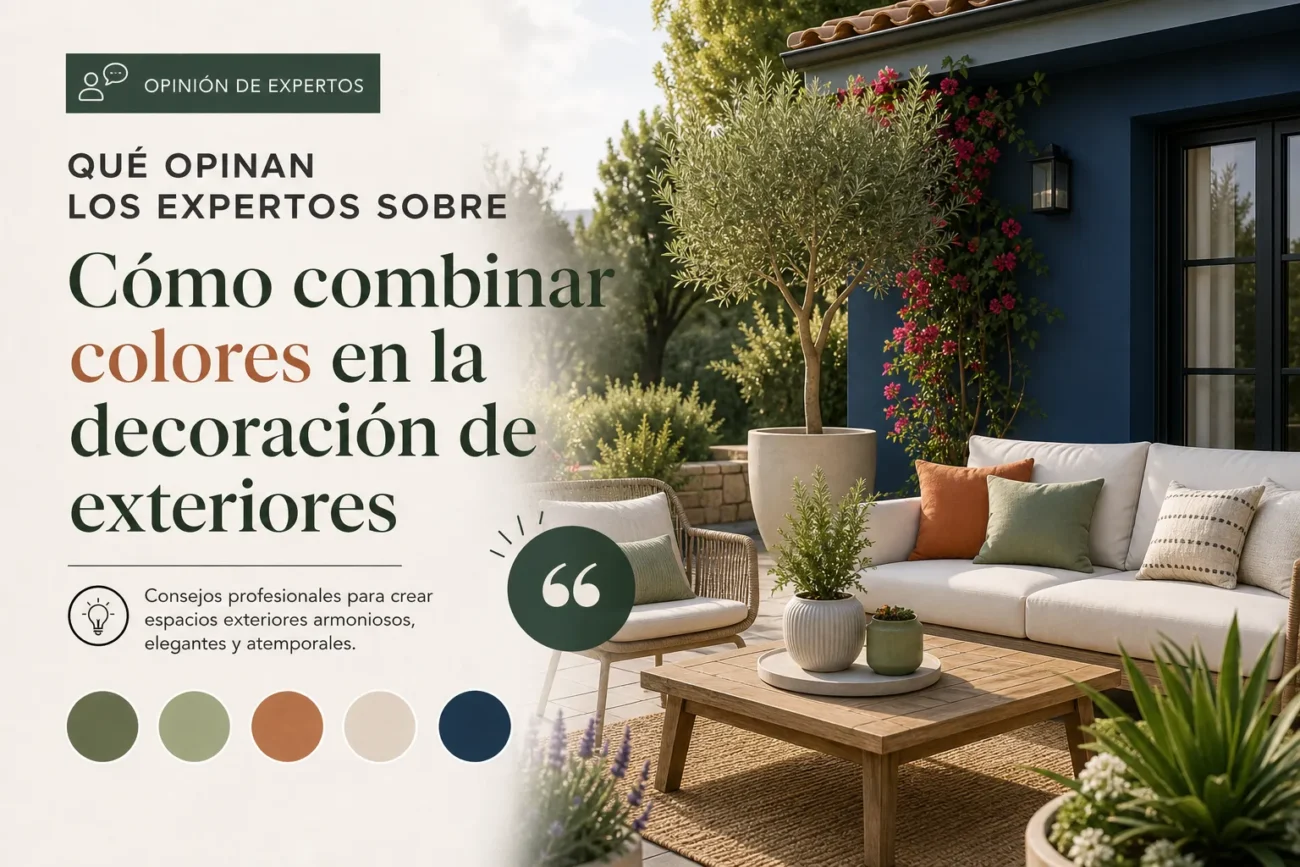 qué opinan los expertos sobre Cómo combinar colores en la decoración de exteriores